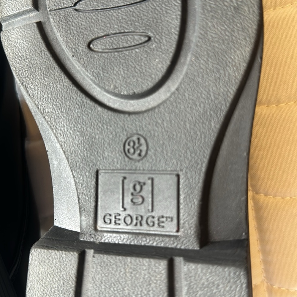 8.5 GEORGE men’s tie dress shoes - Picture 7 of 11